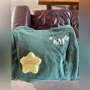 Kacey Musgraves Green Hoodie with Butterfly Print